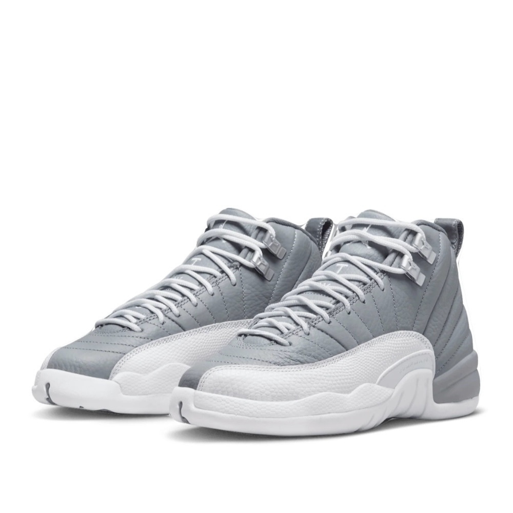 Air Jordan Gray and White Sneakers